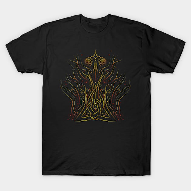 Fire from within T-Shirt by natasedyakina